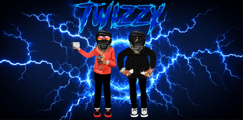 Twizzy electric blue banner artwork